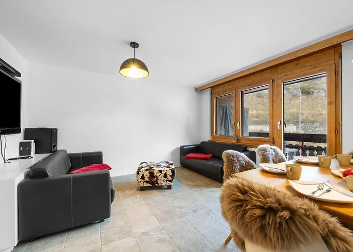 公寓 Haus Rossignol B 2e By Interhome